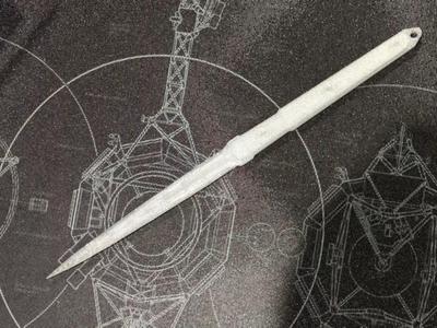 Model knife similar to the HN9 ice pick