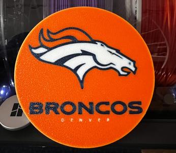 NFL Denver Broncos Shield - Coaster