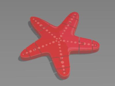 starfish flexi toy