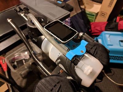 XLAB Kompact Garmin Mount Extension with Hose Clips