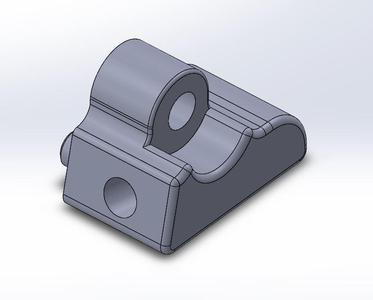 Left rear wishbone mount 45611