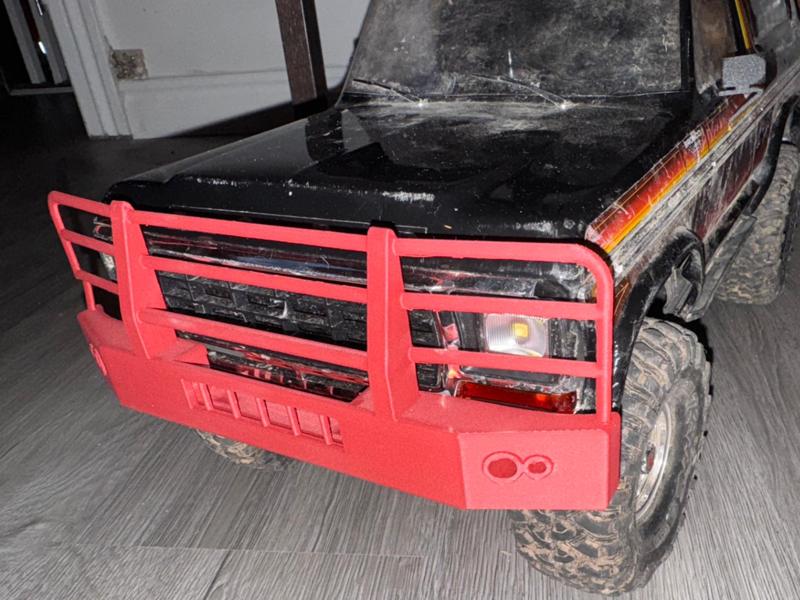 TRX4 cage bumper with mount 