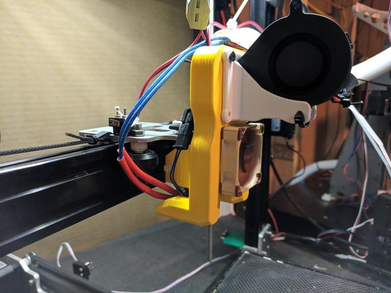 Firebay Peanut Fanduct for E3D
