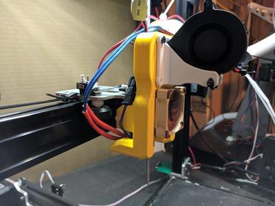 Firebay Peanut Fanduct for E3D
