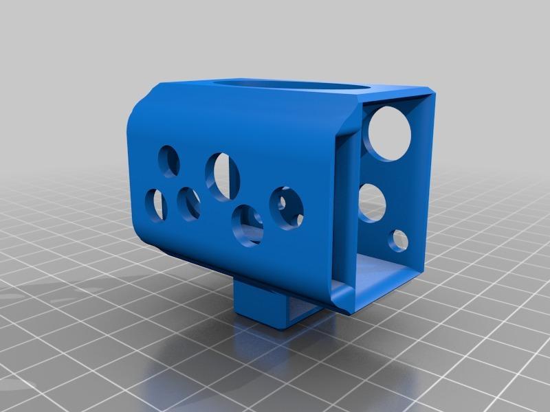 LiPo 3S holder for FPV goggles