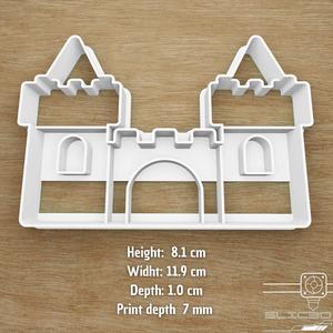 Castle Cookie Cutter, Sand Castle Cookie Cutter
