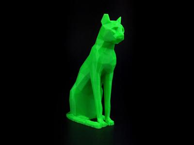 Low Poly Egyptian Cat
