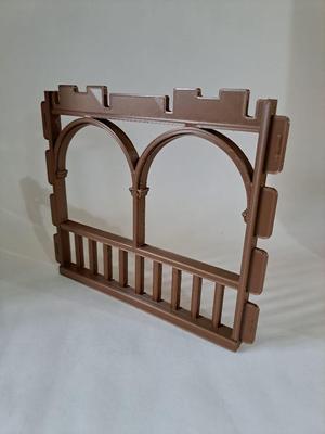 Custom Open Frame Wall for Playmobil, steck system