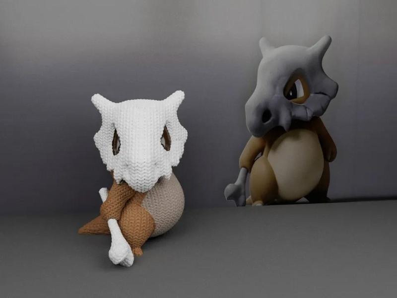 Pokemon-Cubone Winter Knit Edition
