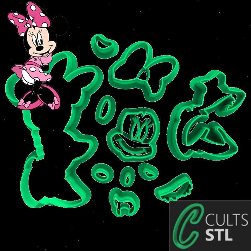 CORTADOR MINNIE 4 - 7cm