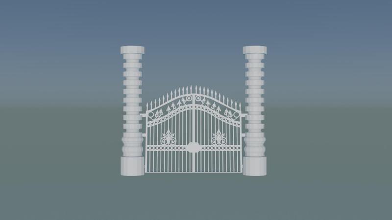 3D Entrance Gate