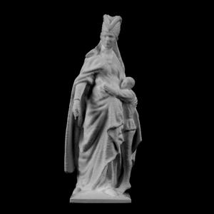 Margaret of Anjou at the Jardin du Luxembourg, Paris