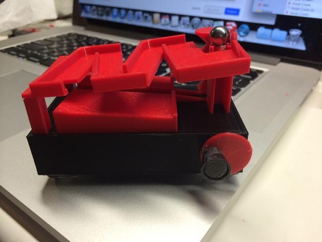 Marblevator "Mini", Counterclockwise Hand Cranked Base