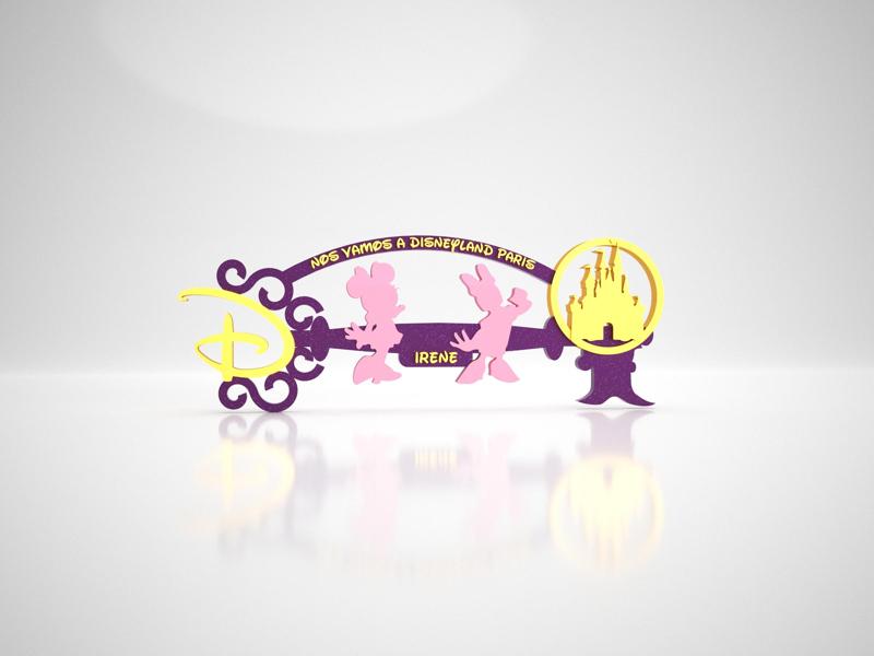 DISNEY KEY - Minnie & Daisy