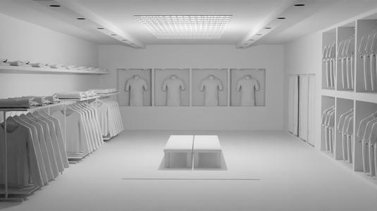 Clothing Store interior