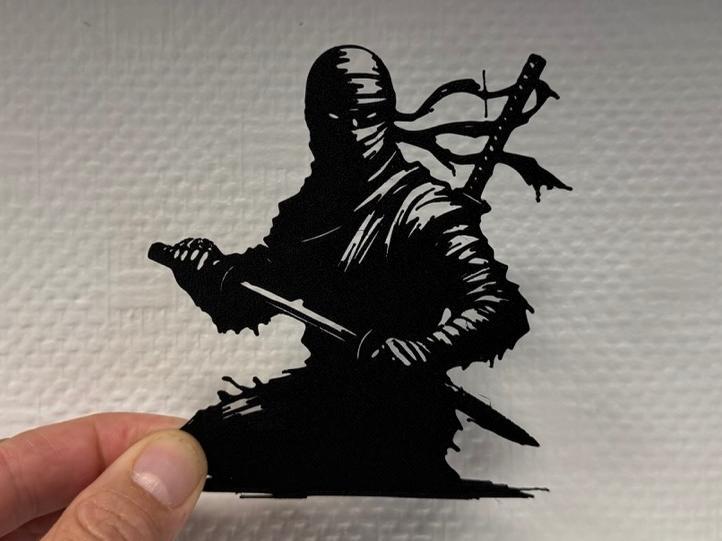 Decor Ninja silhouette #3