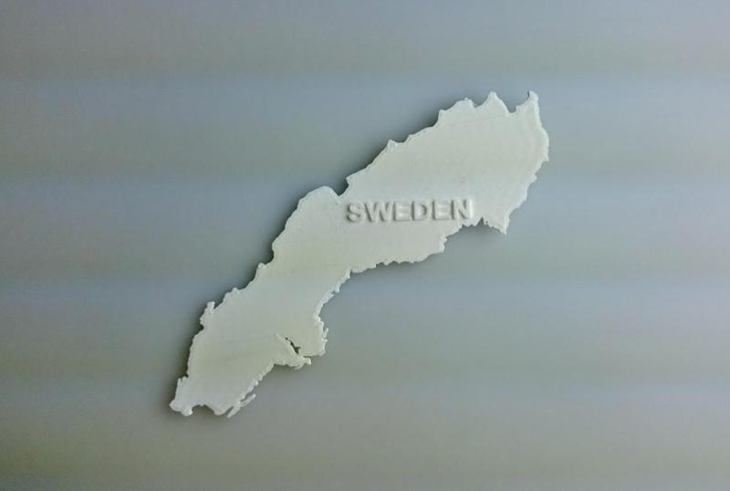Map of Sweden