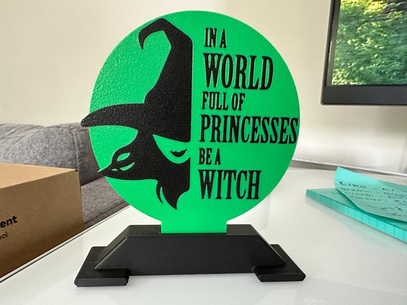 Wicked Be a Witch - Desk Decoration - low waste
