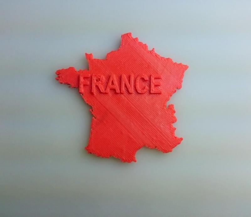 A map of France