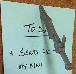 Monster Hunter Odyssey Blade Bulletin Board Pin