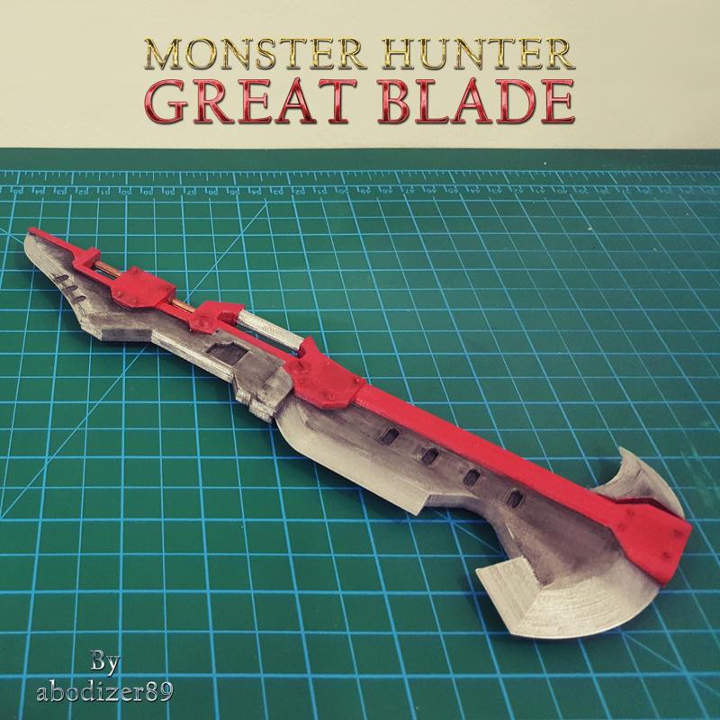Monster Hunter - Red Great Blade