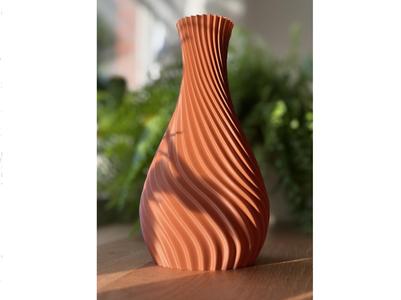 Modern Spiral Vase - Stylish Decorative Vase