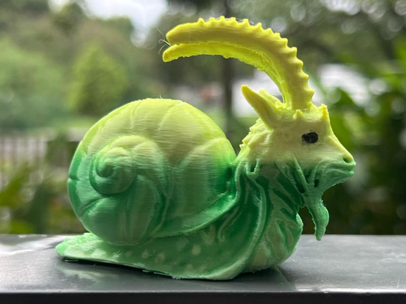 Snail-Goat Hybrid