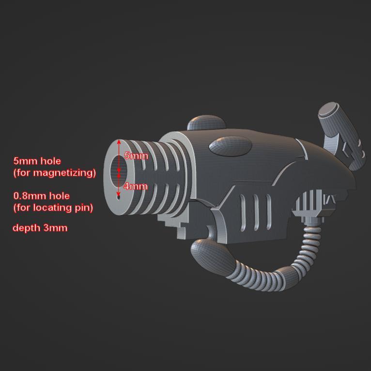 Customized pulse laser backend