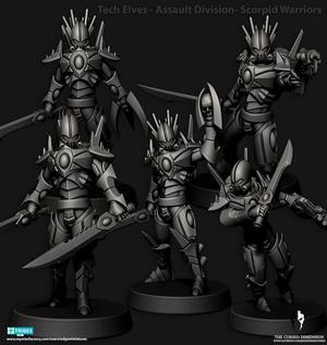 Tech Elves - Scorpid Warriors