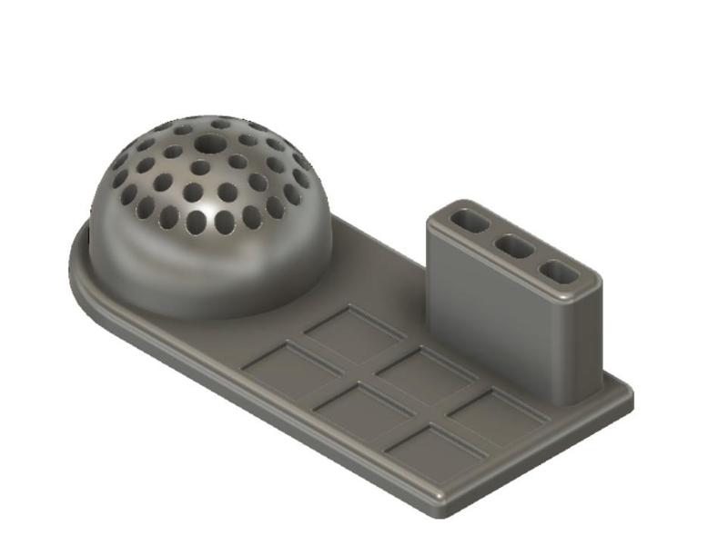 ROTARY MAGNETIC SCREWDRIVER RACK, BITS, PINCETS