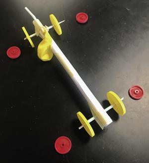Wheels for Balloon Powered Car Activity