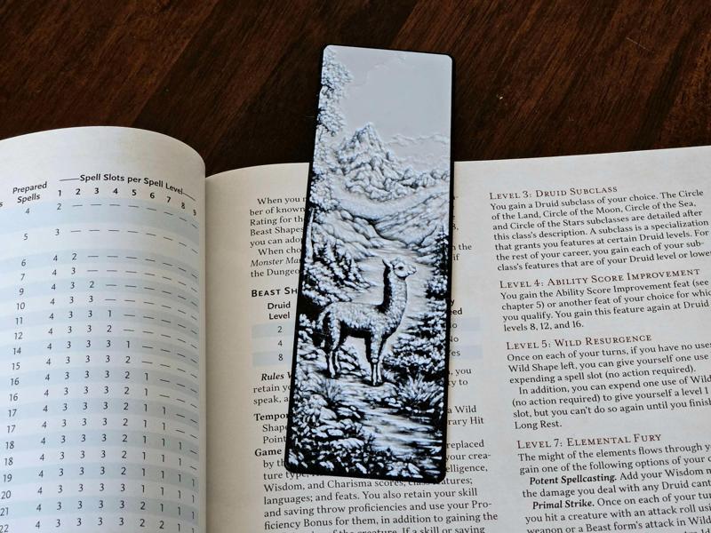 Alpaca Bookmark