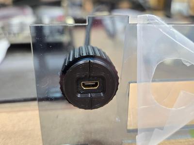 Mini HDMI Panel Mount