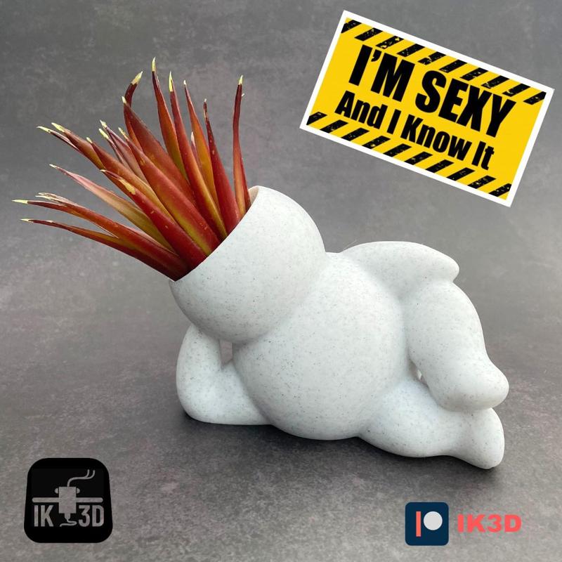 CHUNKY PEOPLE PLANTER SEXY POSE - NO SUPPORTS