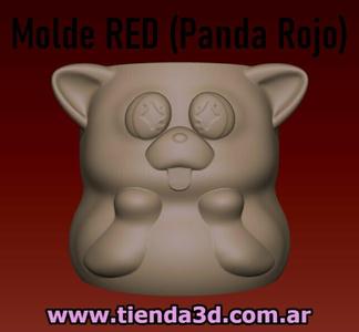 Red Panda Pot Mold (Red Panda)