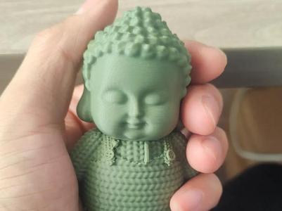 Knitted Buddha
