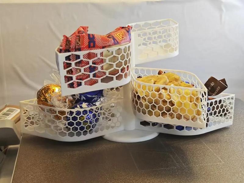 Creative Artistic Separable Fruit and Snack Dish