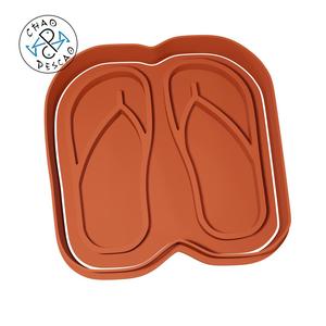 Flip Flops - Summer (no 11) - Cookie Cutter - Fondant - Polymer Clay