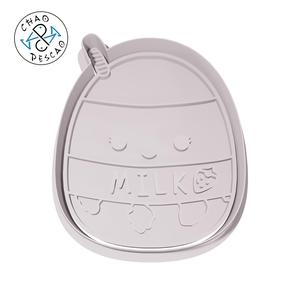 Strawberry Milk Drink  -  Squishmallows - Cookie Cutter - Fondant - Polymer Clay