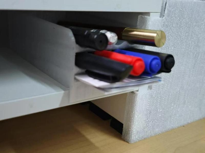 Monitor Riser Pen Holder with Business Card Slot