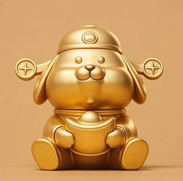 The God of Wealth has arrived, bringing abundant wealth and good fortune!