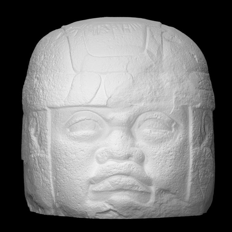 Colossal Olmec Head
