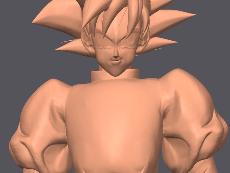 Grand Priest Goku Dragon Ball 3D Model