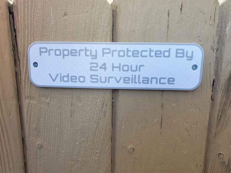 Video Surveillance Sign