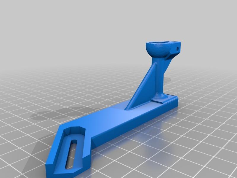 Prusa MK2.5 Camera Bed Mount Ball and Socket with Cable Slot