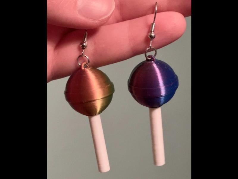 Lollipop Sucker Earrings