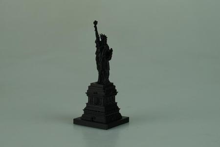 STATUE OF LIBERTY WITH BASE BUILDING