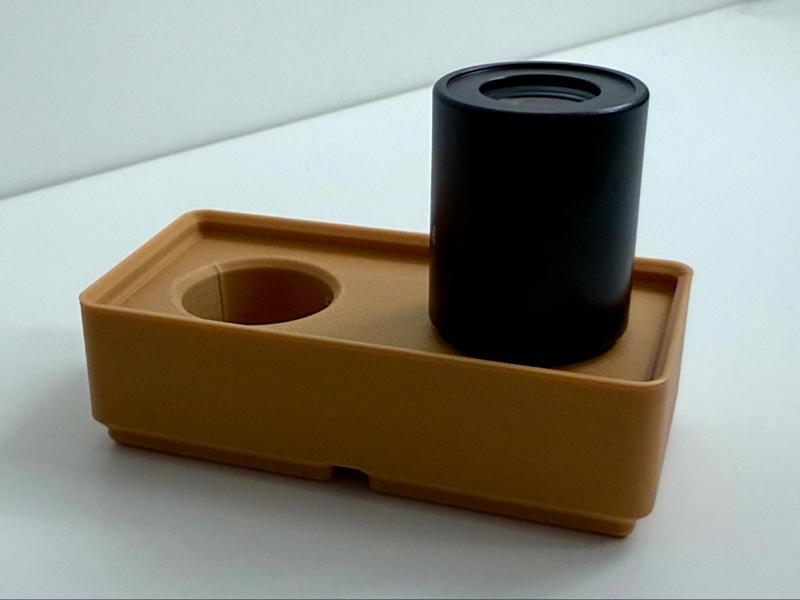 Gridfinity Eyepiece holder for Microscope