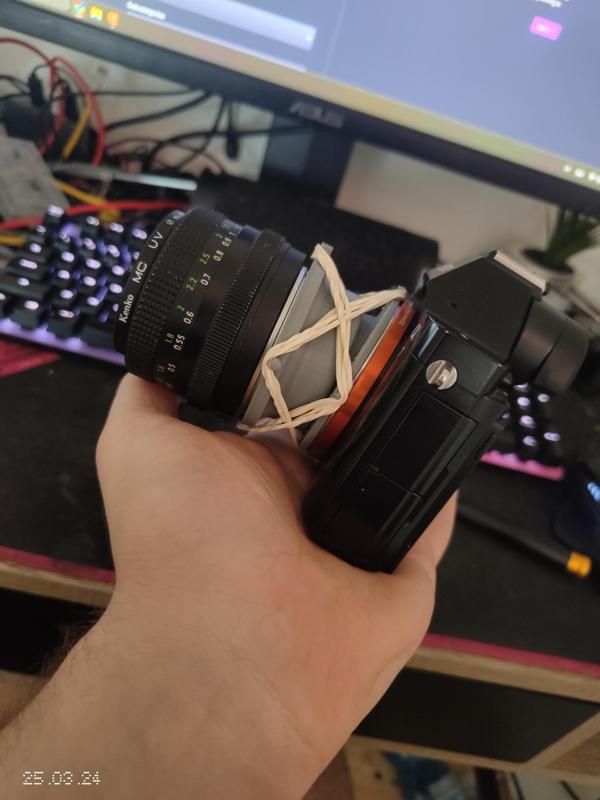 Sony E-mount to M42 Tilt adapter