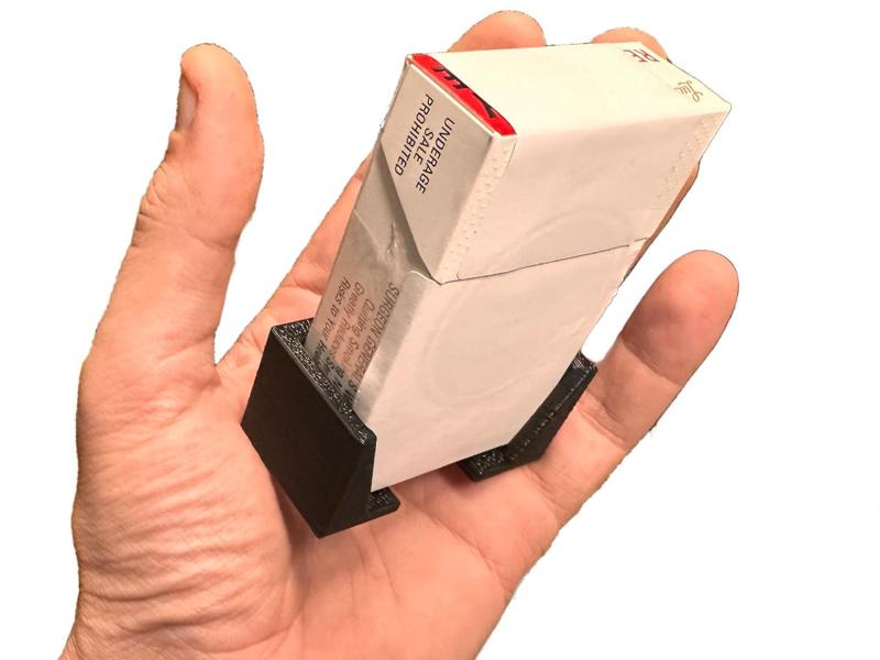 Cigarette Wall Mount. Fits Standard 20 Pack.